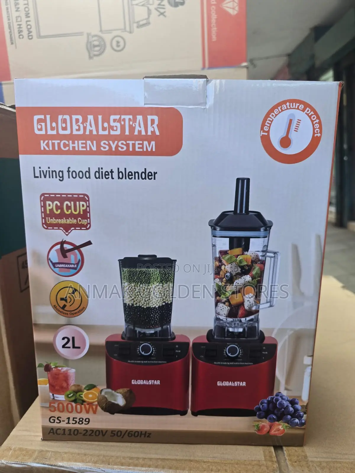 Globalstar 2-in-1 Commercial Blender – 1589