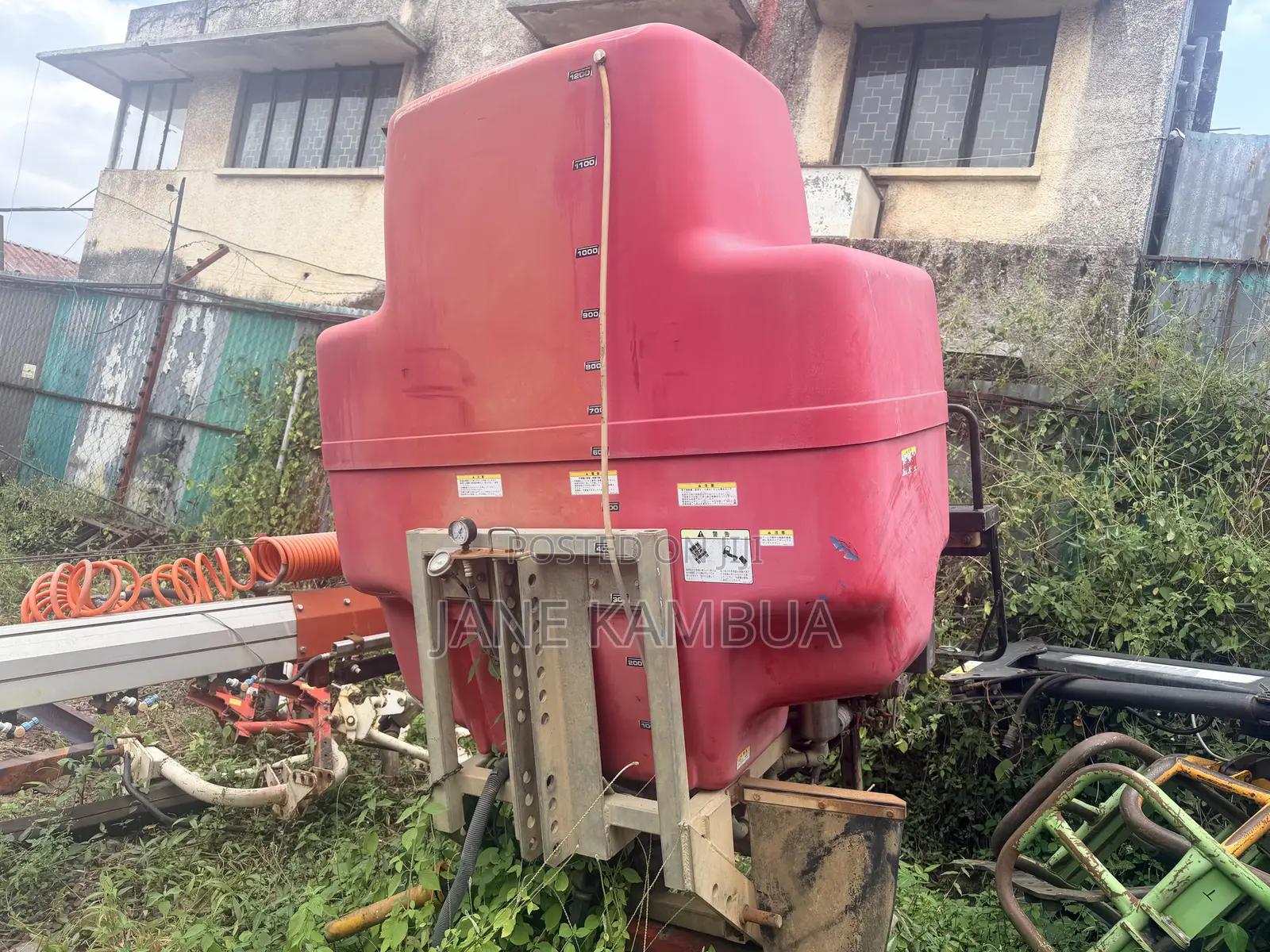 Boom Sprayer Ex Japan 1200litres