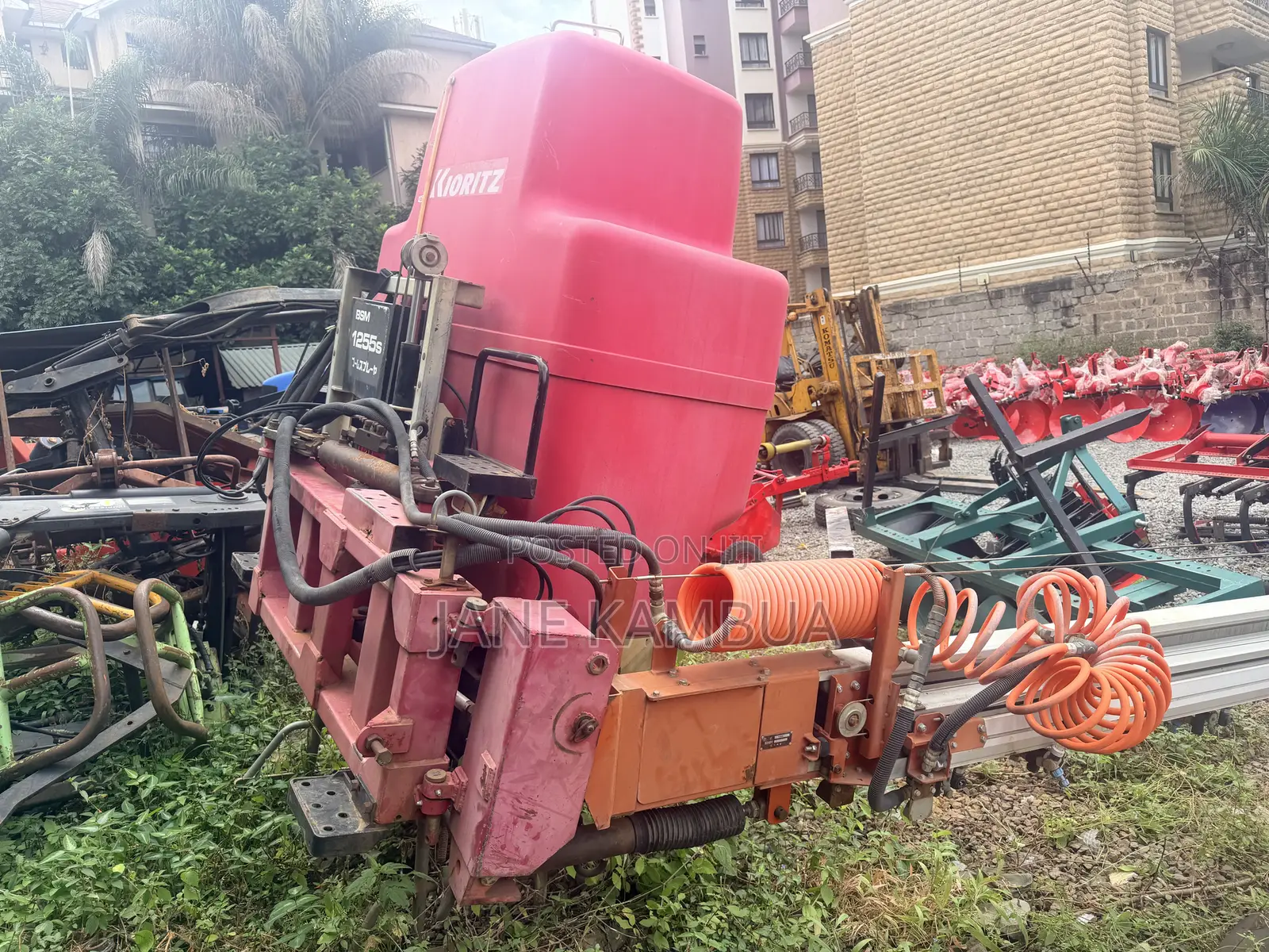 Boom Sprayer Ex Japan 1200litres