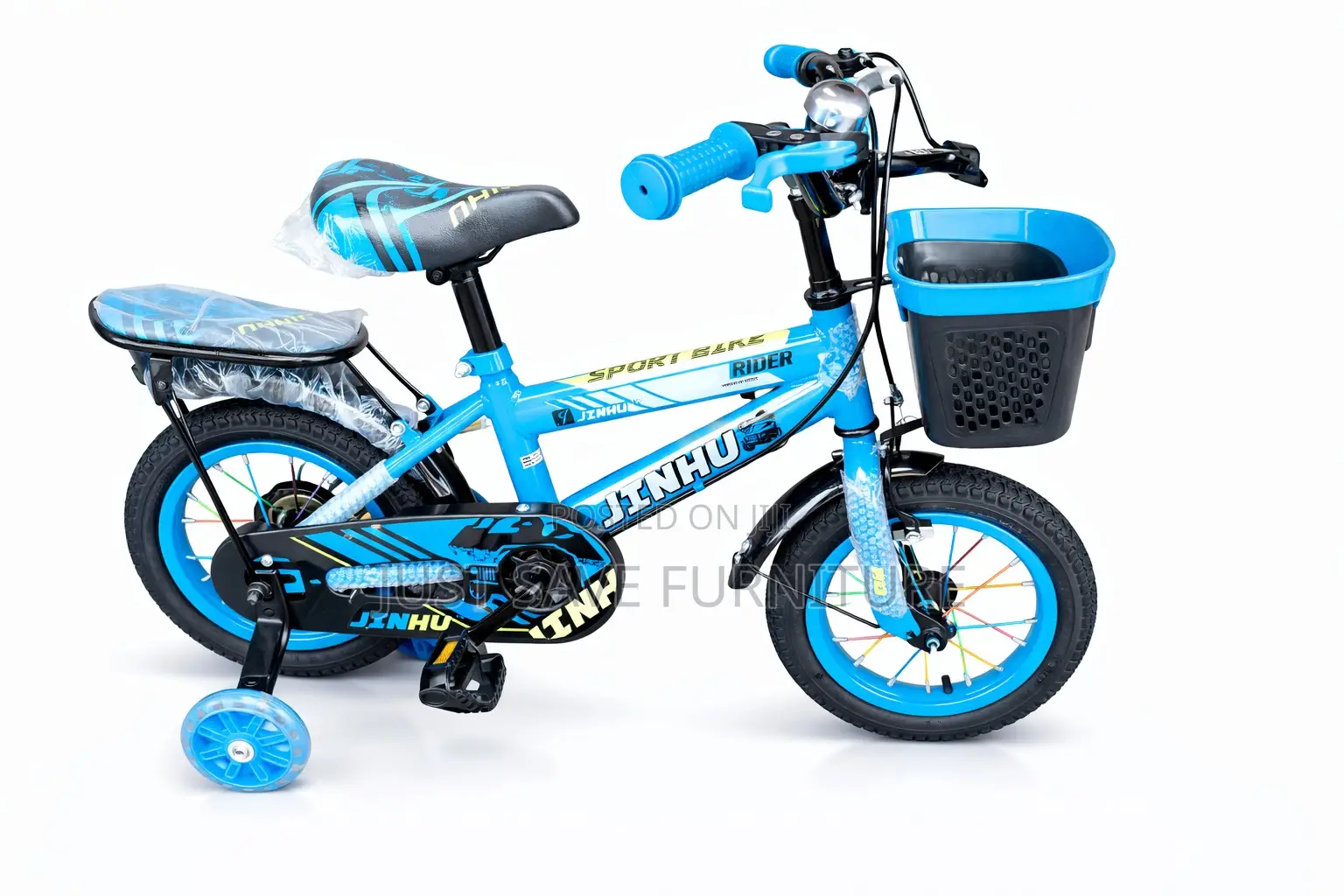 Jinhu Size 12 Kids Bicycle – Strong, Safe Stylish!
