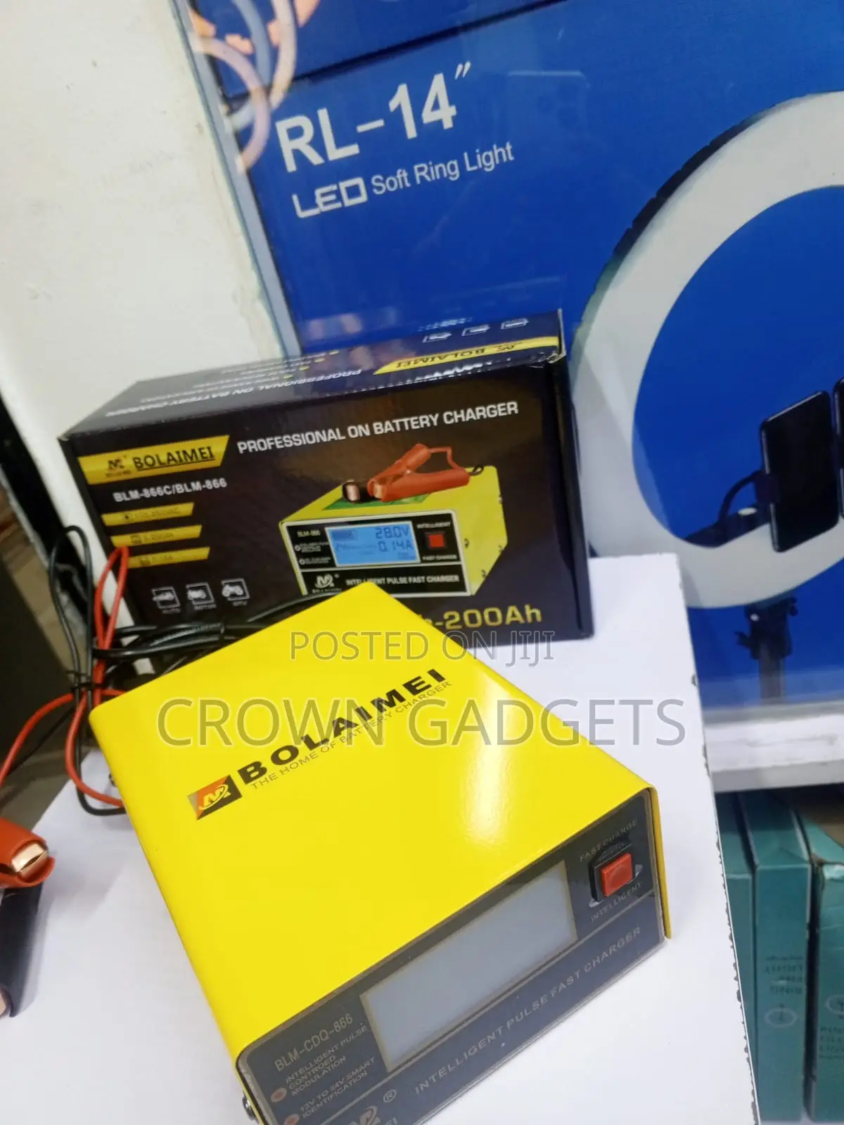 BLM-866 Smart Lead Acid Battery Charger With Pulse Repair