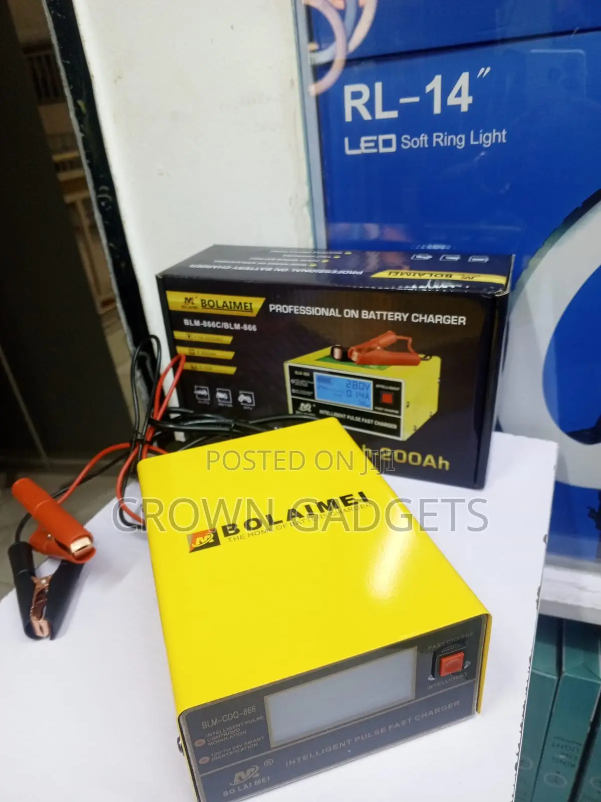 BLM-866 Smart Lead Acid Battery Charger With Pulse Repair