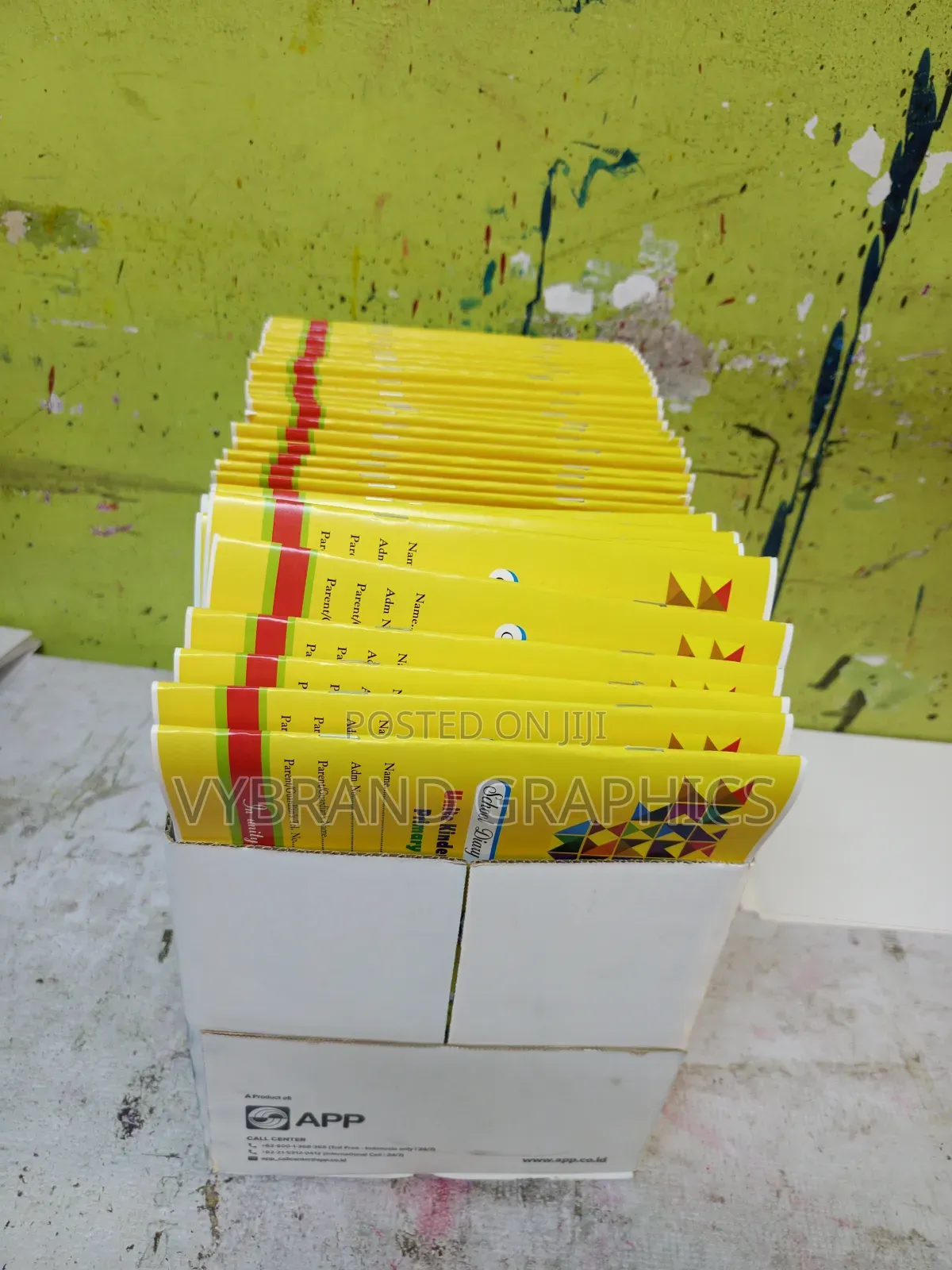 School Diary Printing Branding–