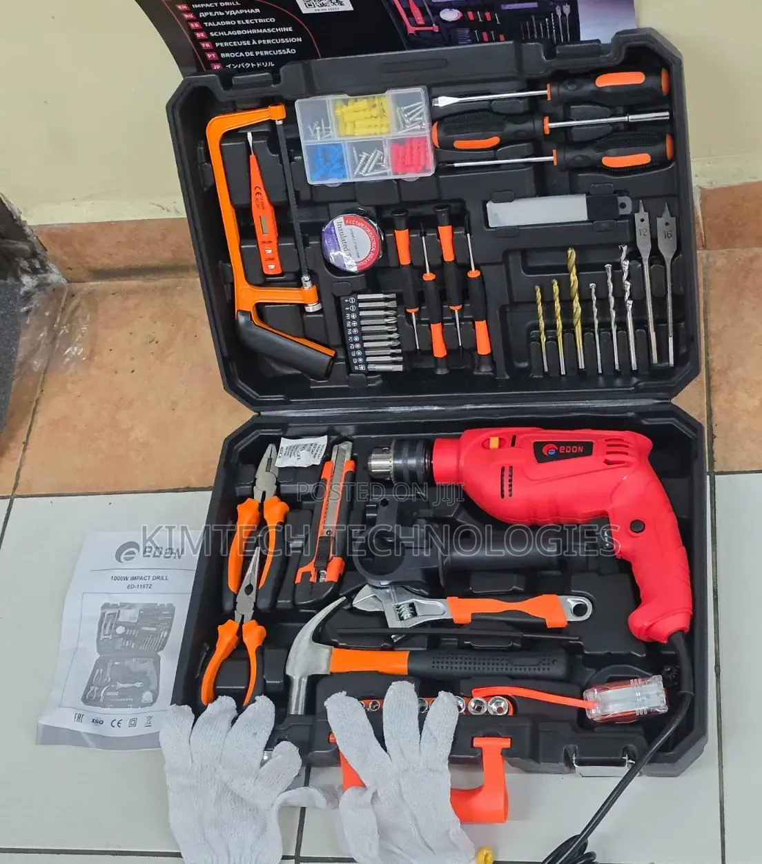 Edon Drill.Set 900w Drill