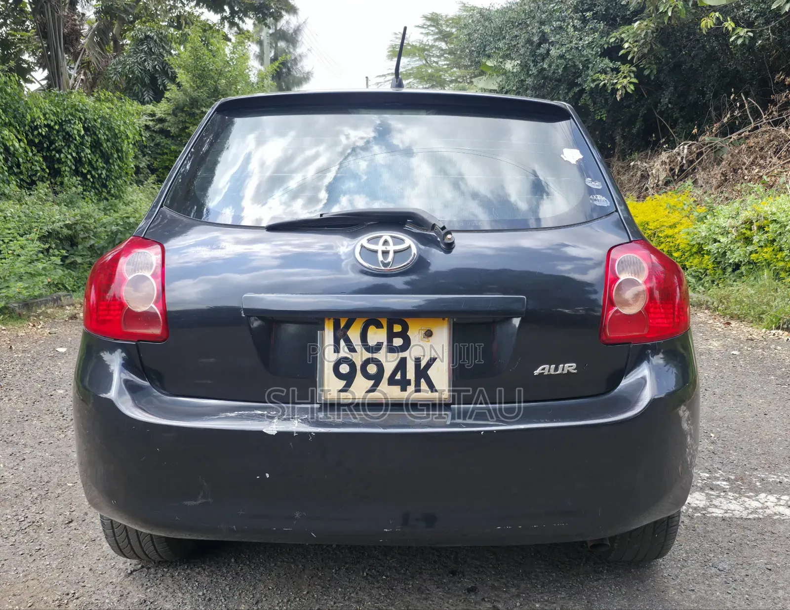 Toyota Auris 2008 Black