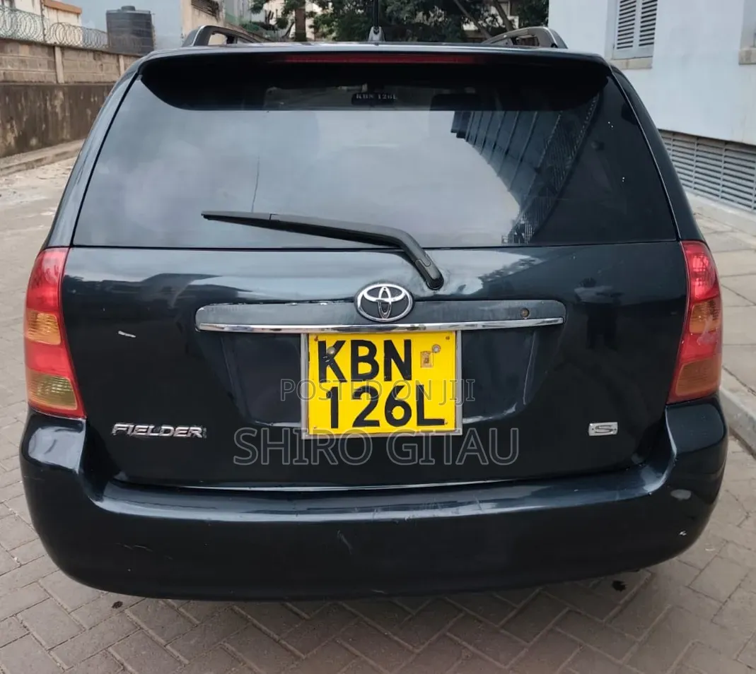 Toyota Corolla Fielder 2002 Black