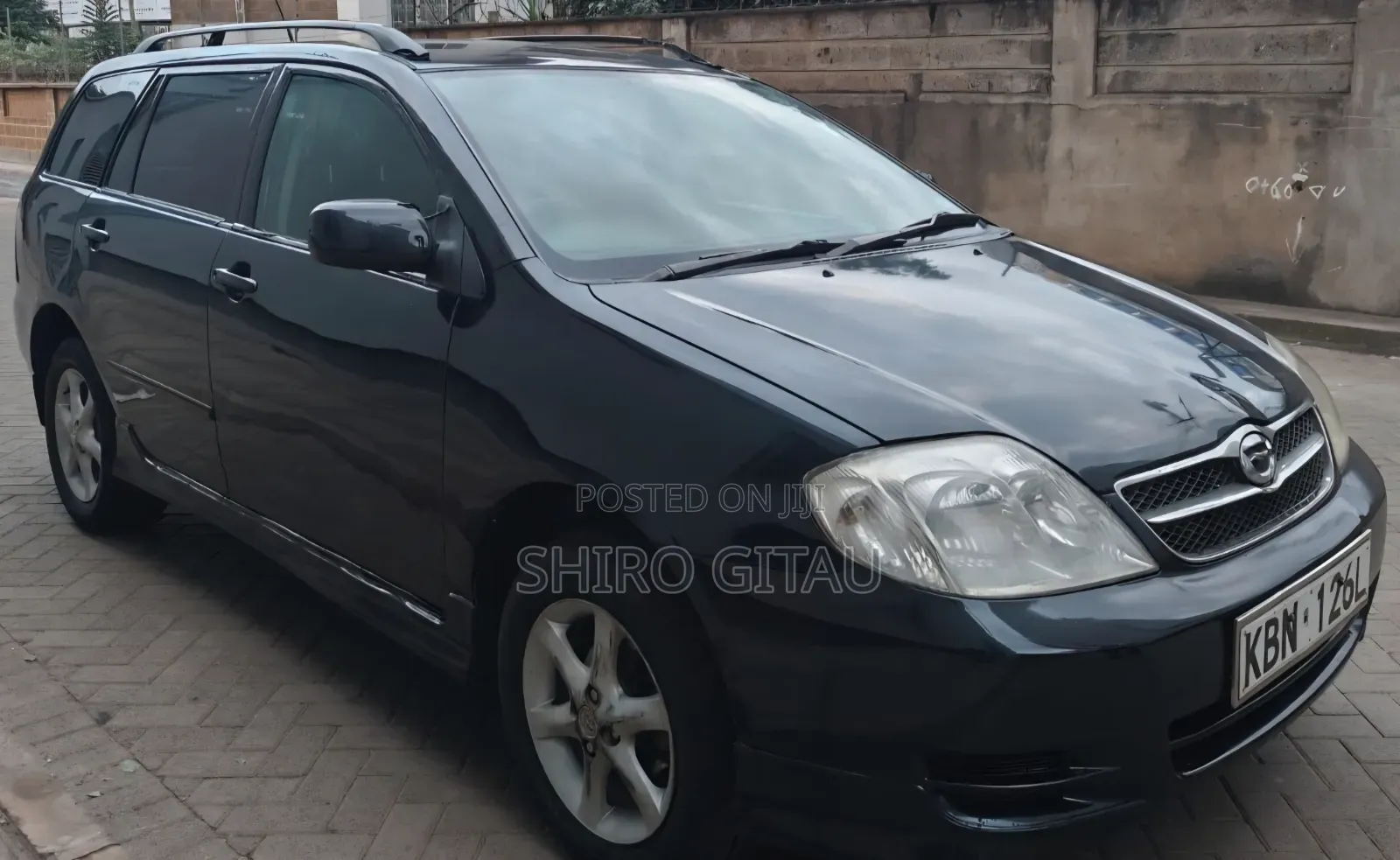 Toyota Corolla Fielder 2002 Black