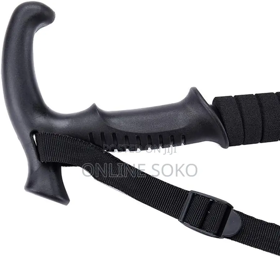 Telescopic Adjustable Hiking Mountaineering Treking Pole Walking Stick