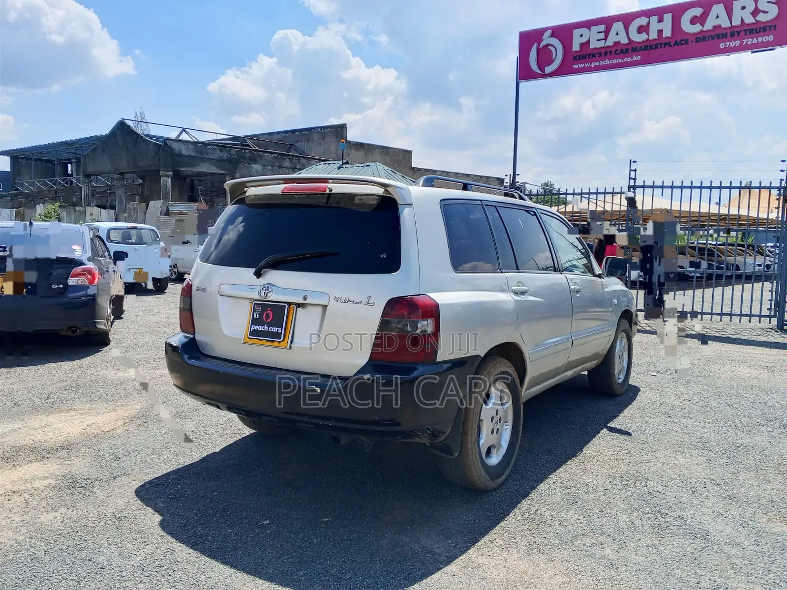Toyota Kluger 2004 Silver