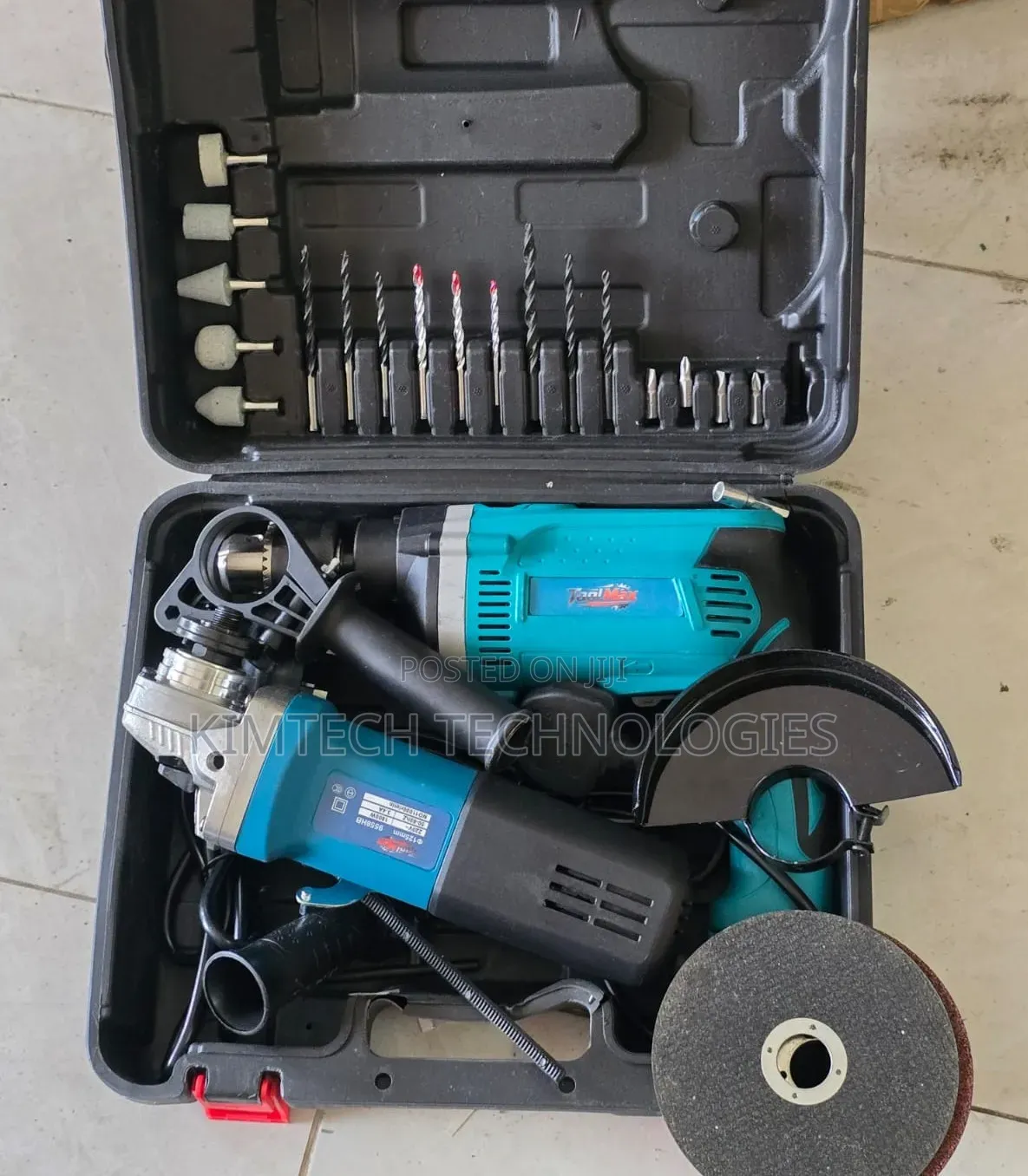 Toolmax Drill+Grinder Combo