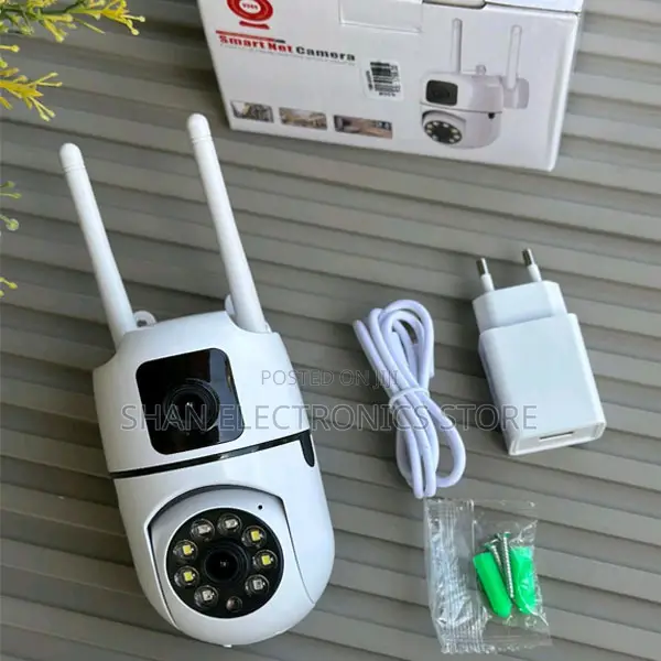 V380 Pro Mini Dual Lens/Screen 2in1 PTZ 1080p Outdoor Wifi Camera