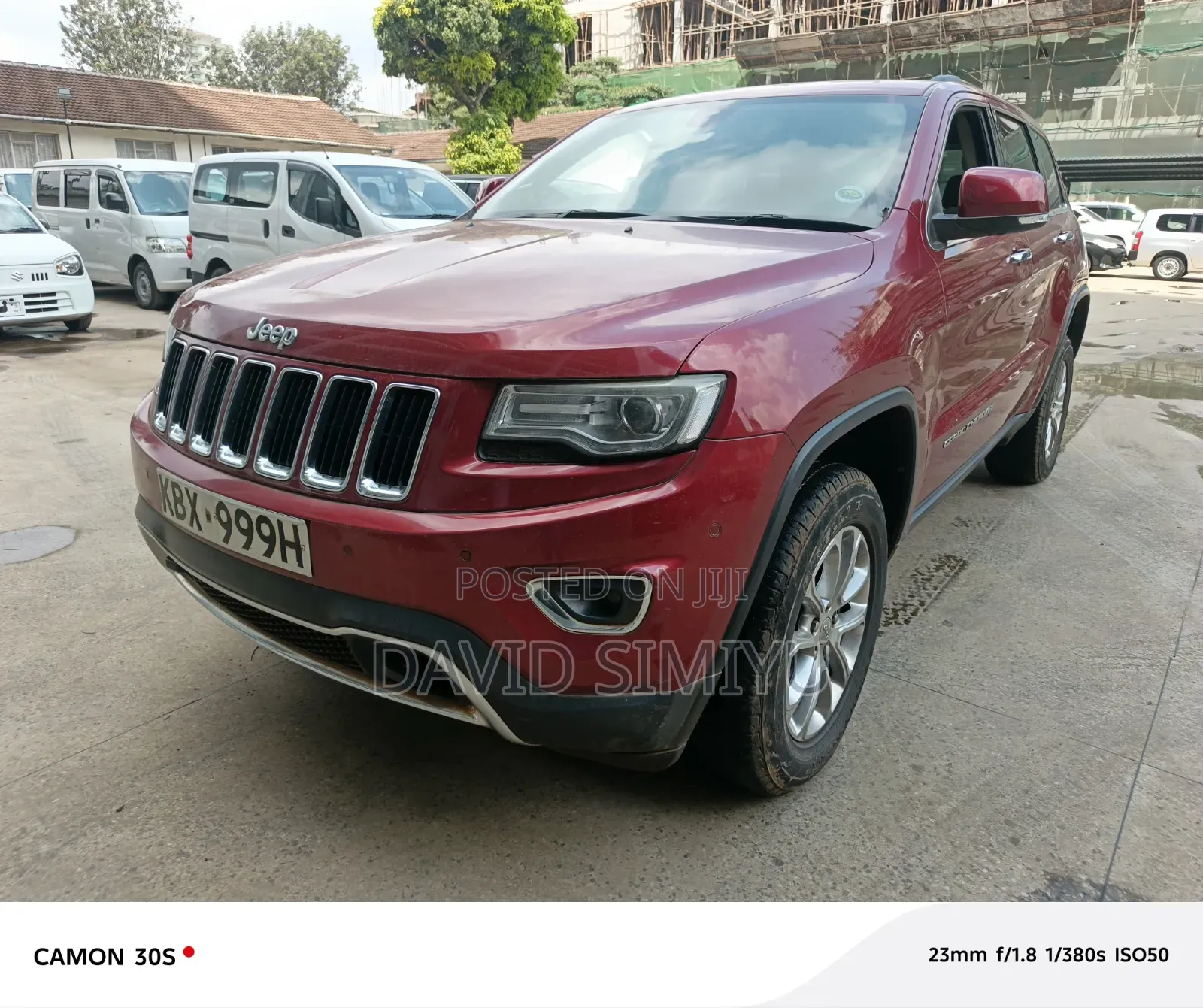 Jeep Grand Cherokee 2013 Red