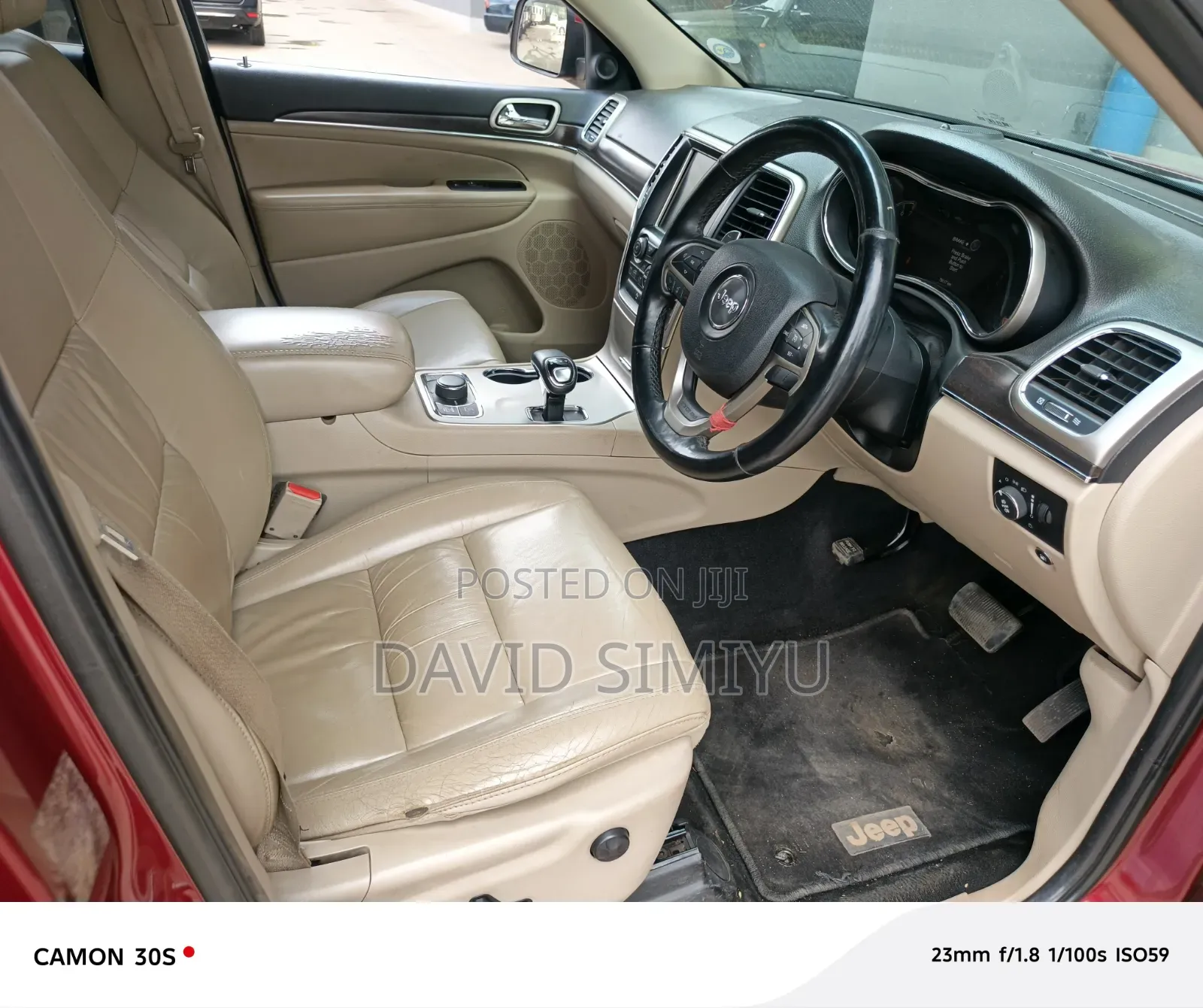 Jeep Grand Cherokee 2013 Red