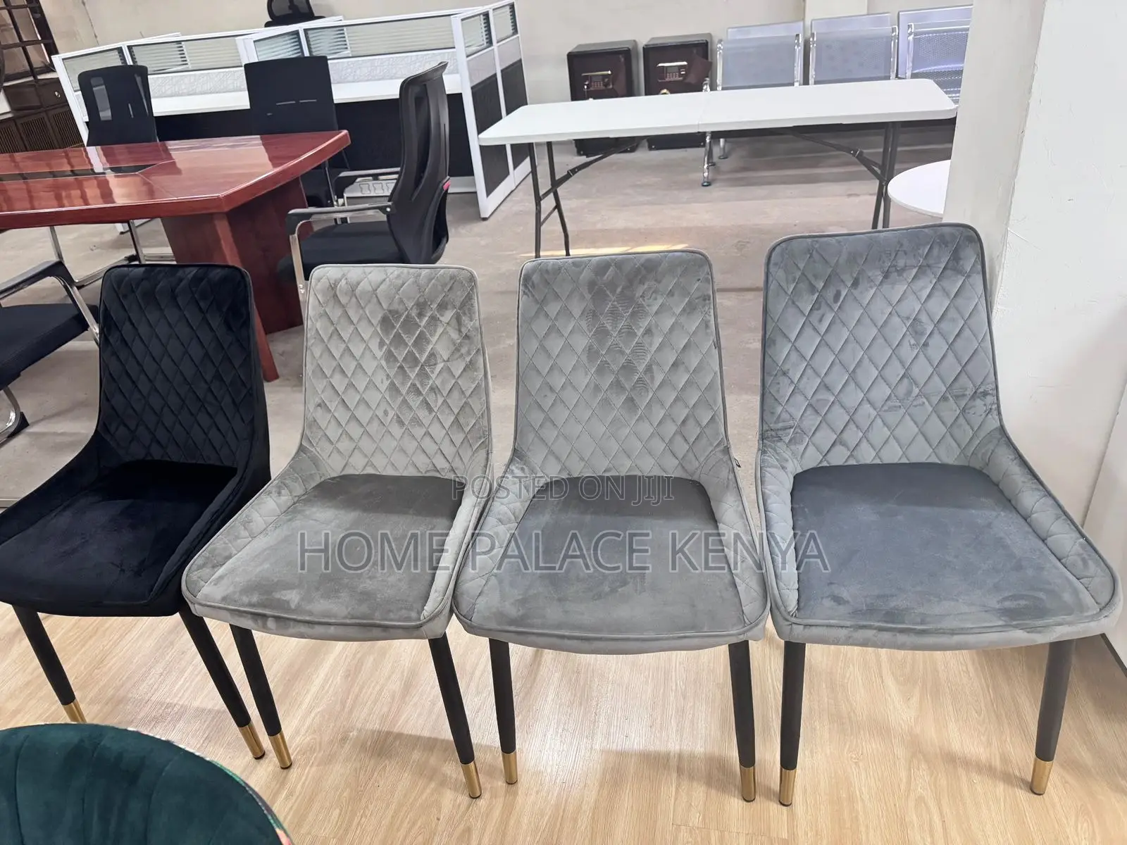 Dining Chair: Soft Back Velvet Home Chair
