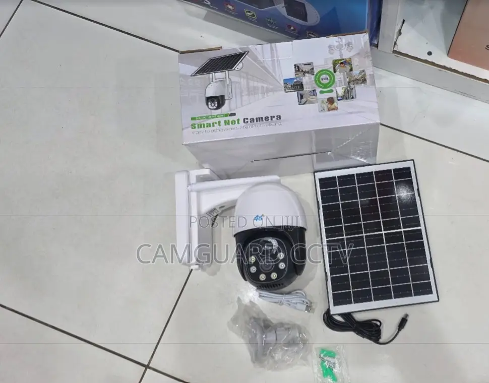 V380 Pro 4g Solar Camera Single Lens Outdoor Wireless Security Camera