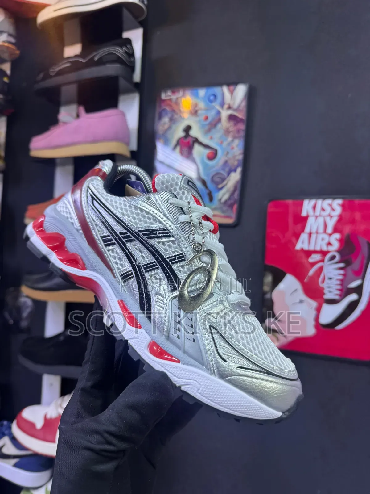 Asics Gel Kayano 14 Classic Red.