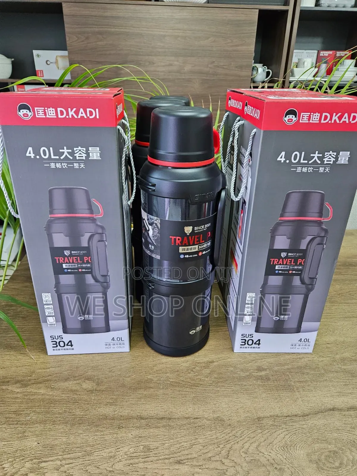 Kd Carpto Vacuum Flask, 4ltrs