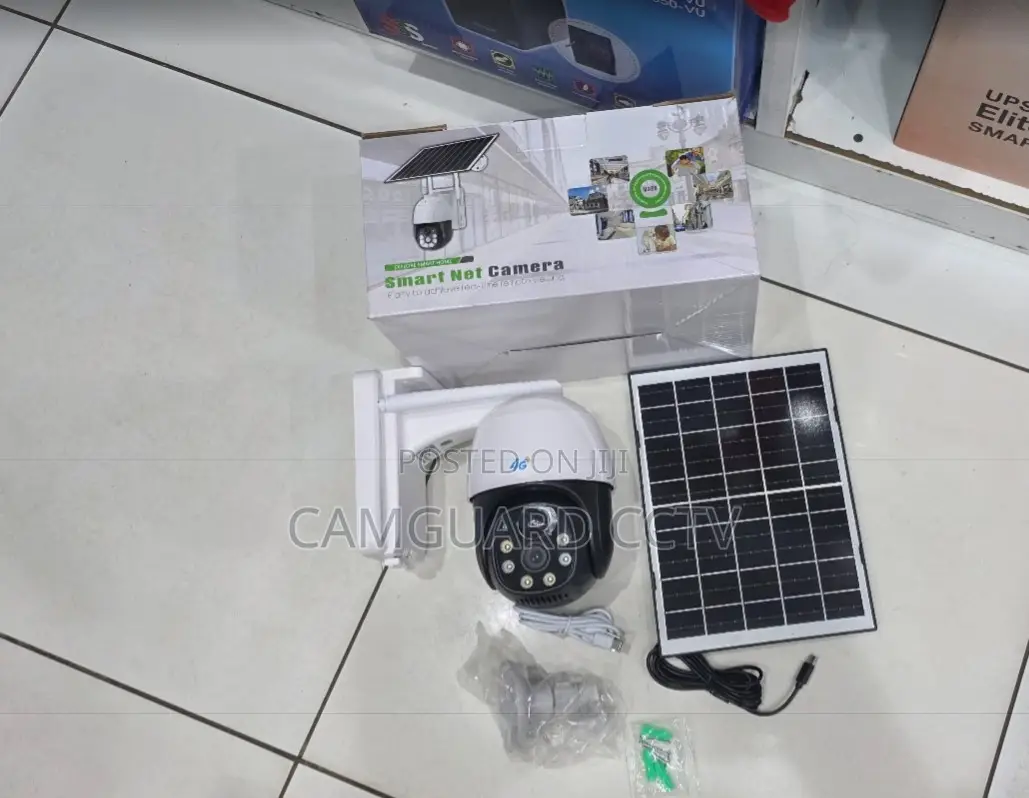 V380 Pro Single Lens 4g Camera – Solar Powered CCTV With Two-Way Audio