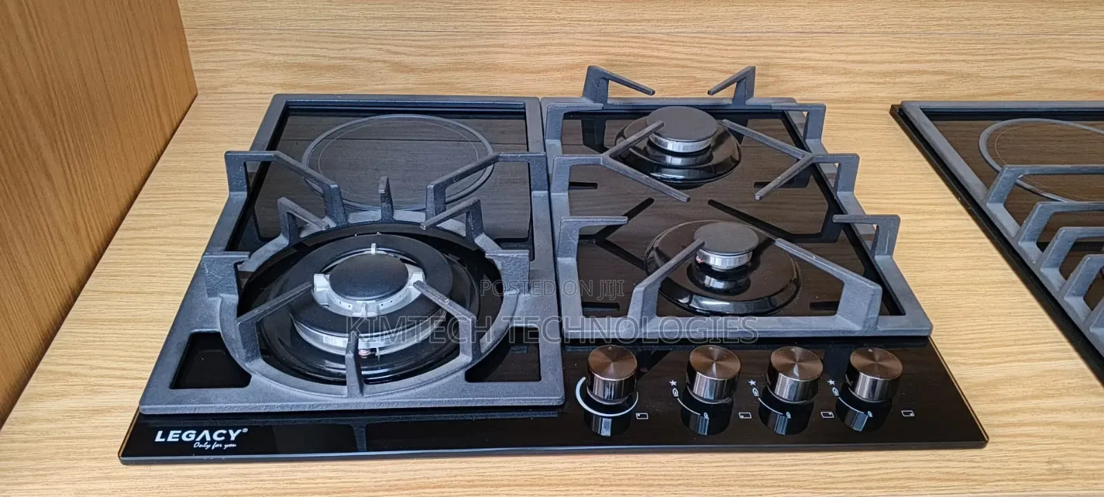 Legacy Hob 3 Gas Burners +1 Infrared Electric With Gas Sensor