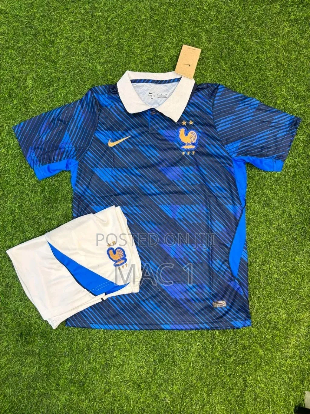 Premium Quality France Football Kit – Jersey Shorts Set (Brand New!)