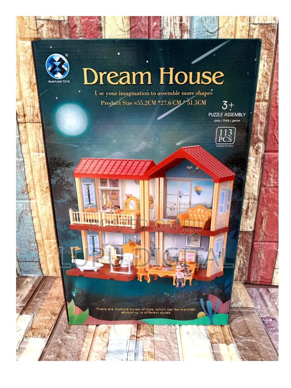 Dream House
Impressive 113pcs