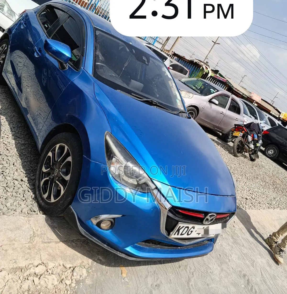 Mazda Demio 2015 Blue