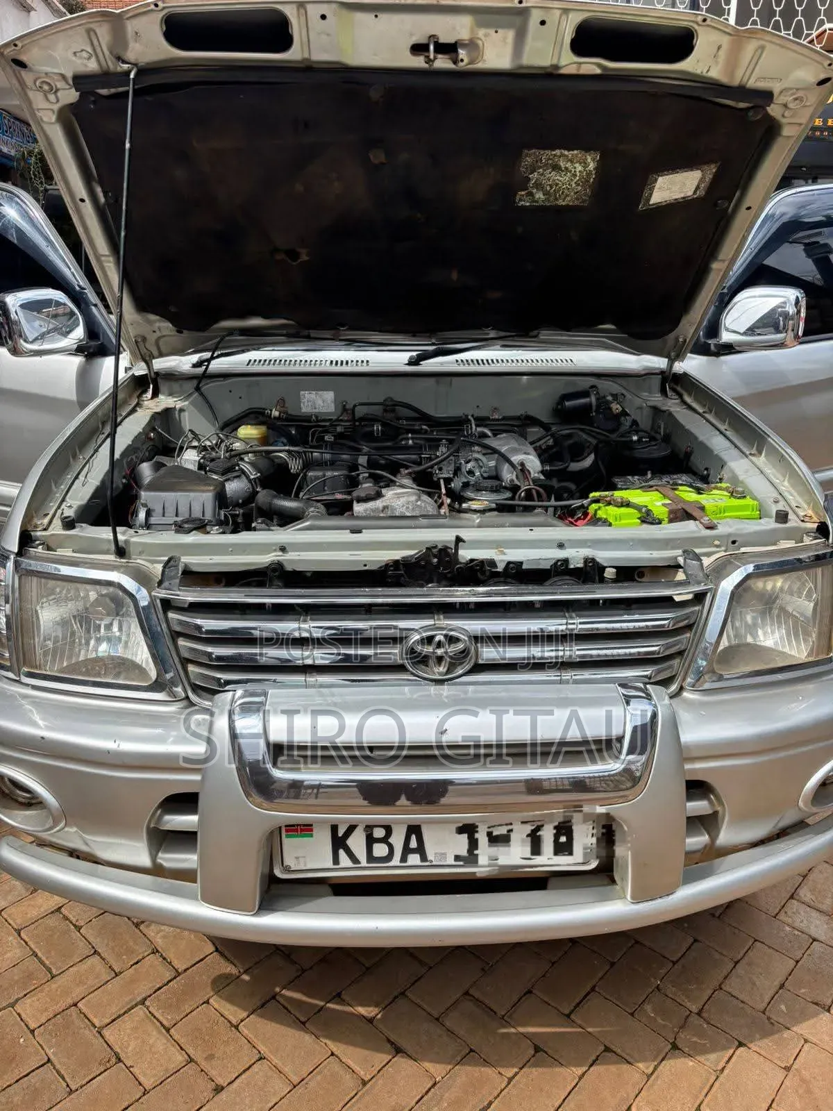 Toyota Land Cruiser Prado 2001 Silver