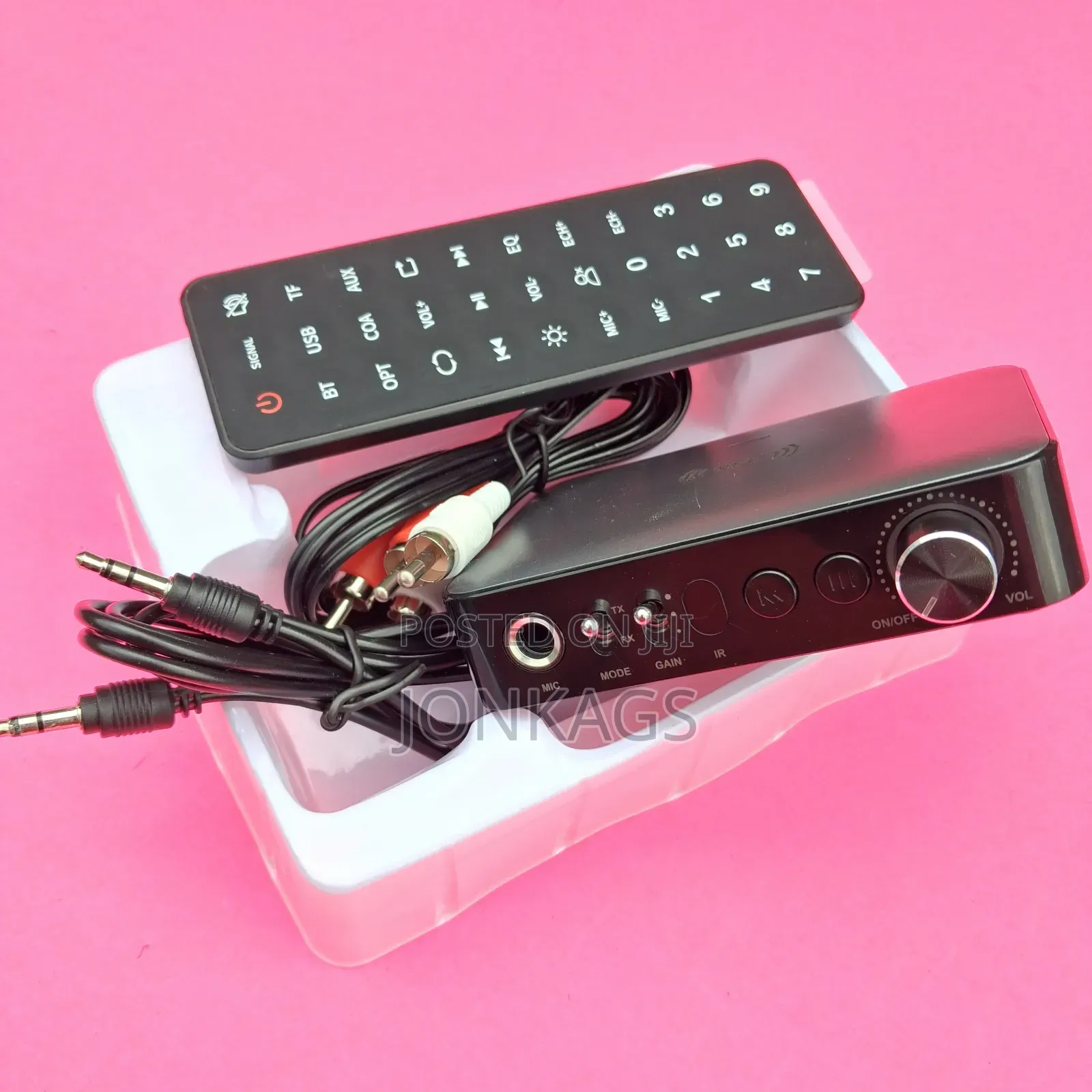 Bluetooth Receiver Transmitter Optical Aux Rca Usb Tf Card Mic Input