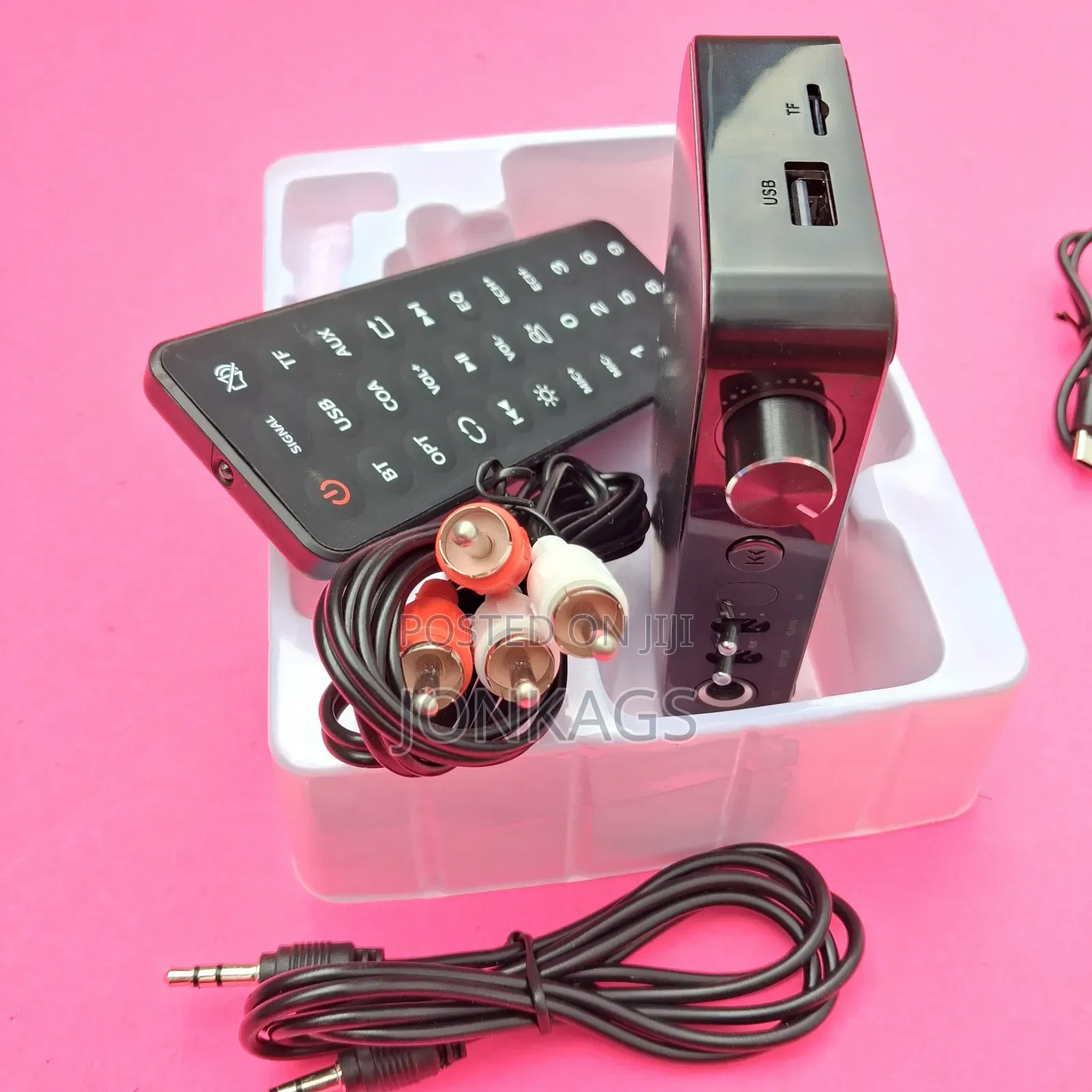 Bluetooth Receiver Transmitter Optical Aux Rca Usb Tf Card Mic Input