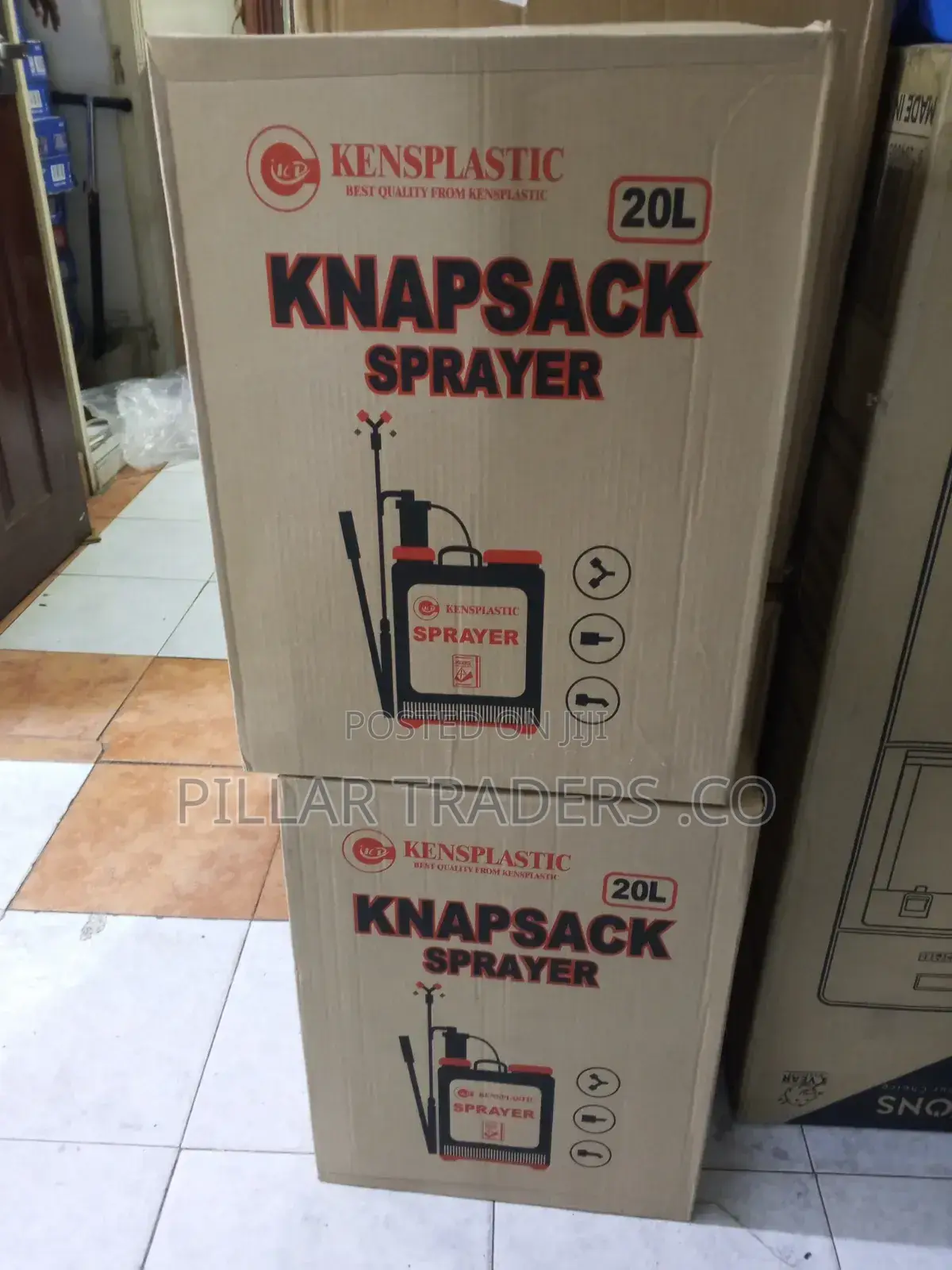 Kensplastic Knapsack Sprayer -Heavy Duty Agricultural Backpack Sprayer