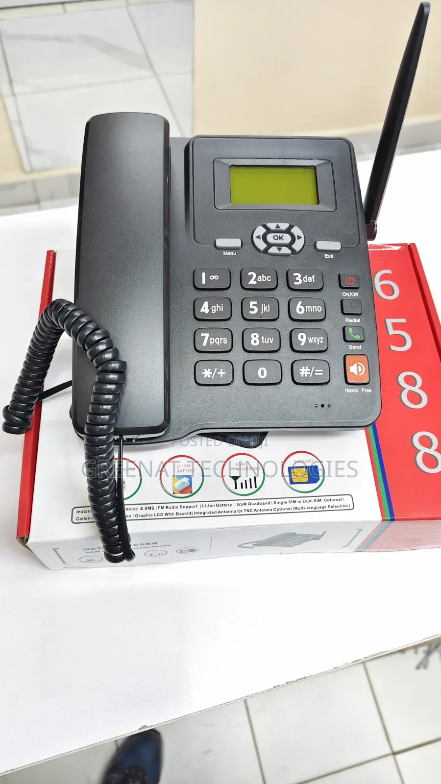 Stylish Deskphone GSM FWP 6588
