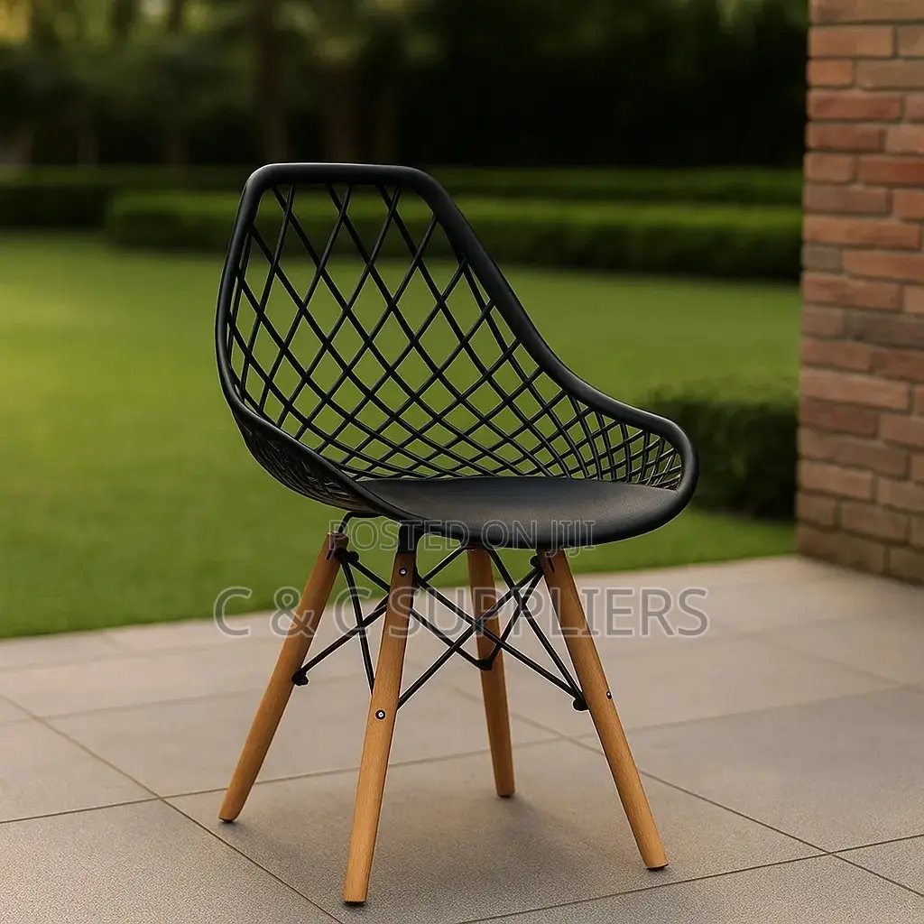 Home Office Armless Plastic Chair.
