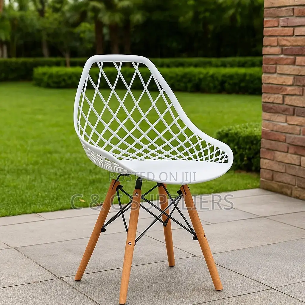 Home Office Armless Plastic Chair.