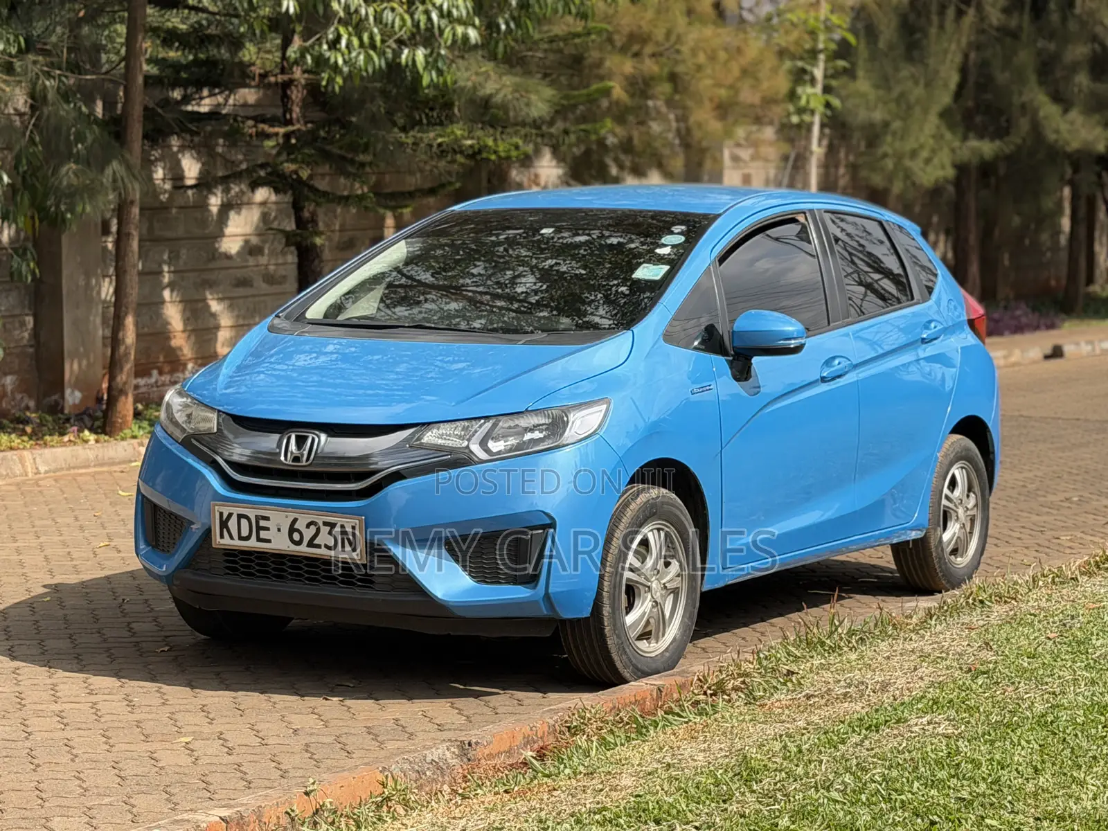 Honda Fit 2014 Blue