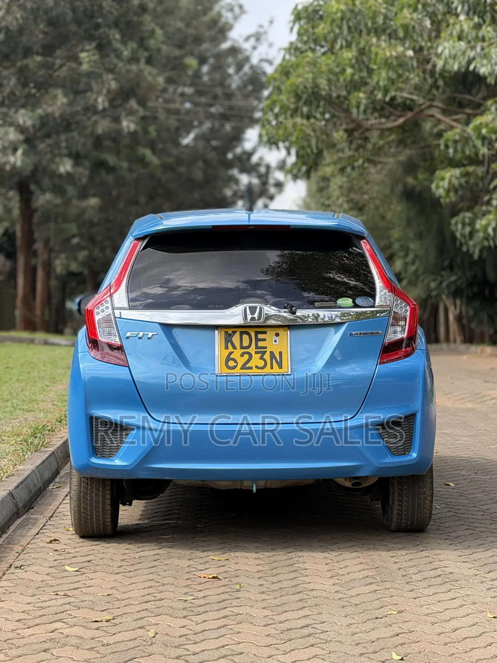 Honda Fit 2014 Blue