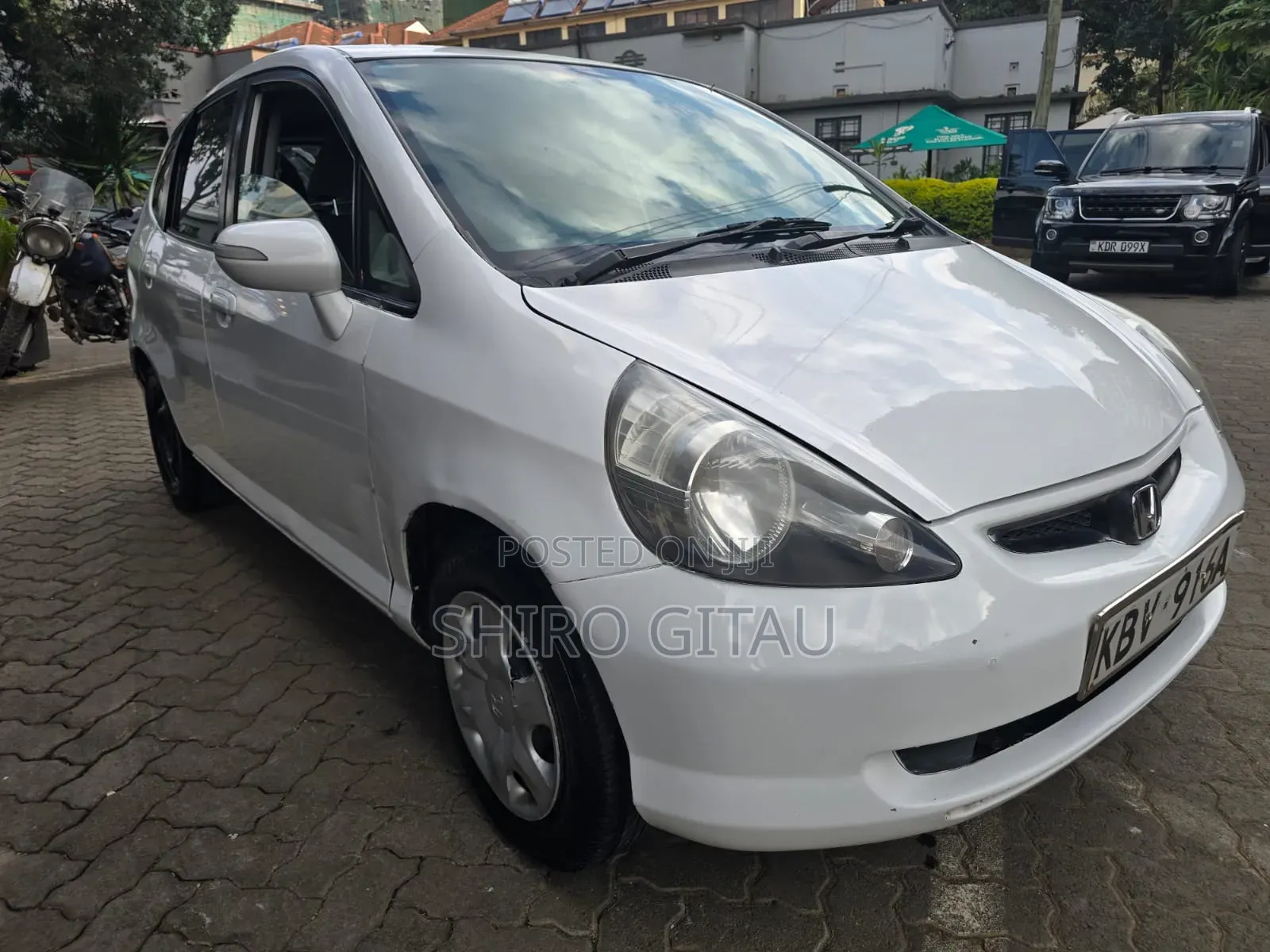 Honda Fit Aria 2005 White