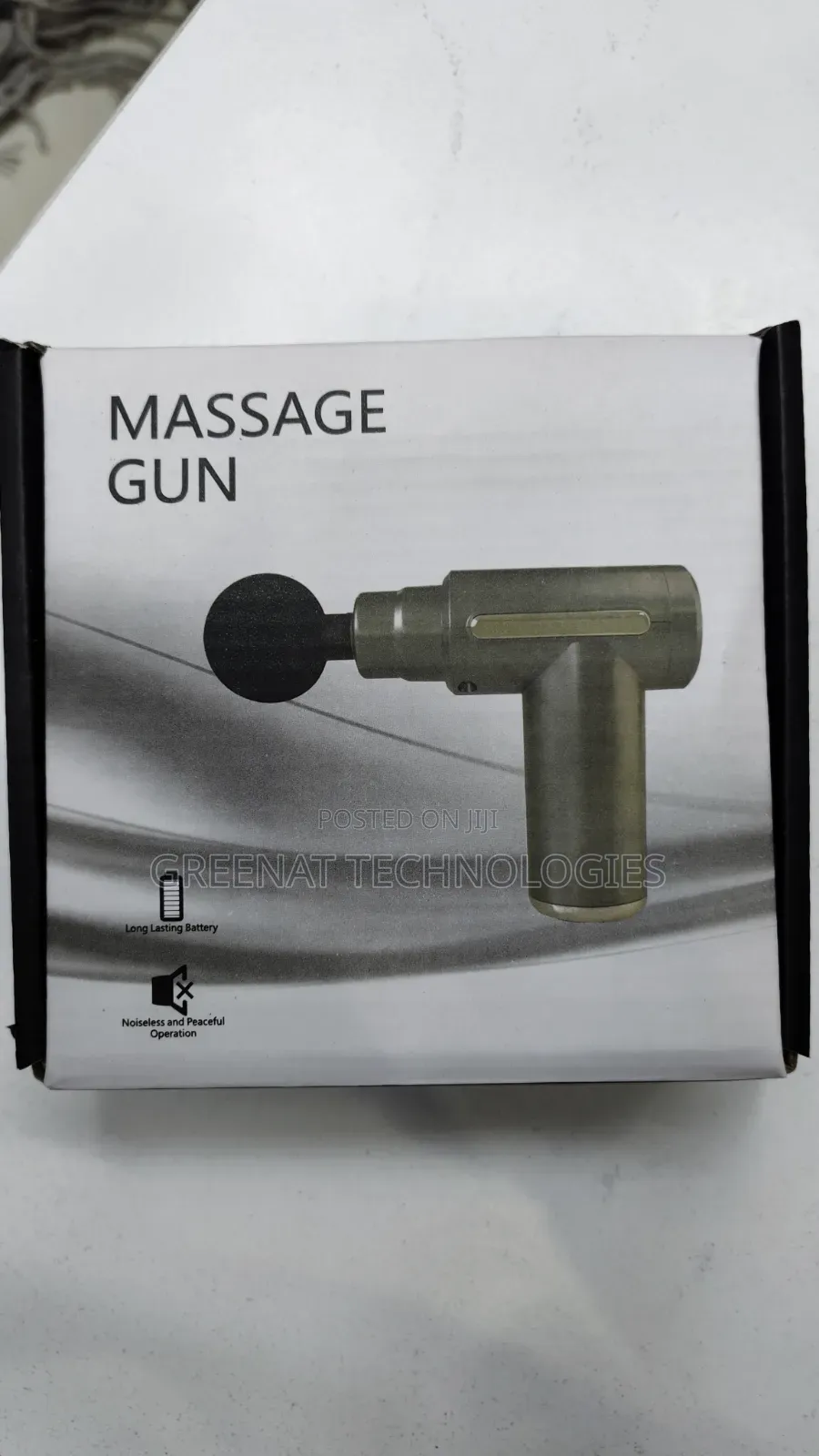 Portable Mini Wireless Muscle Massage Gun Compact Fascia Gun Silent