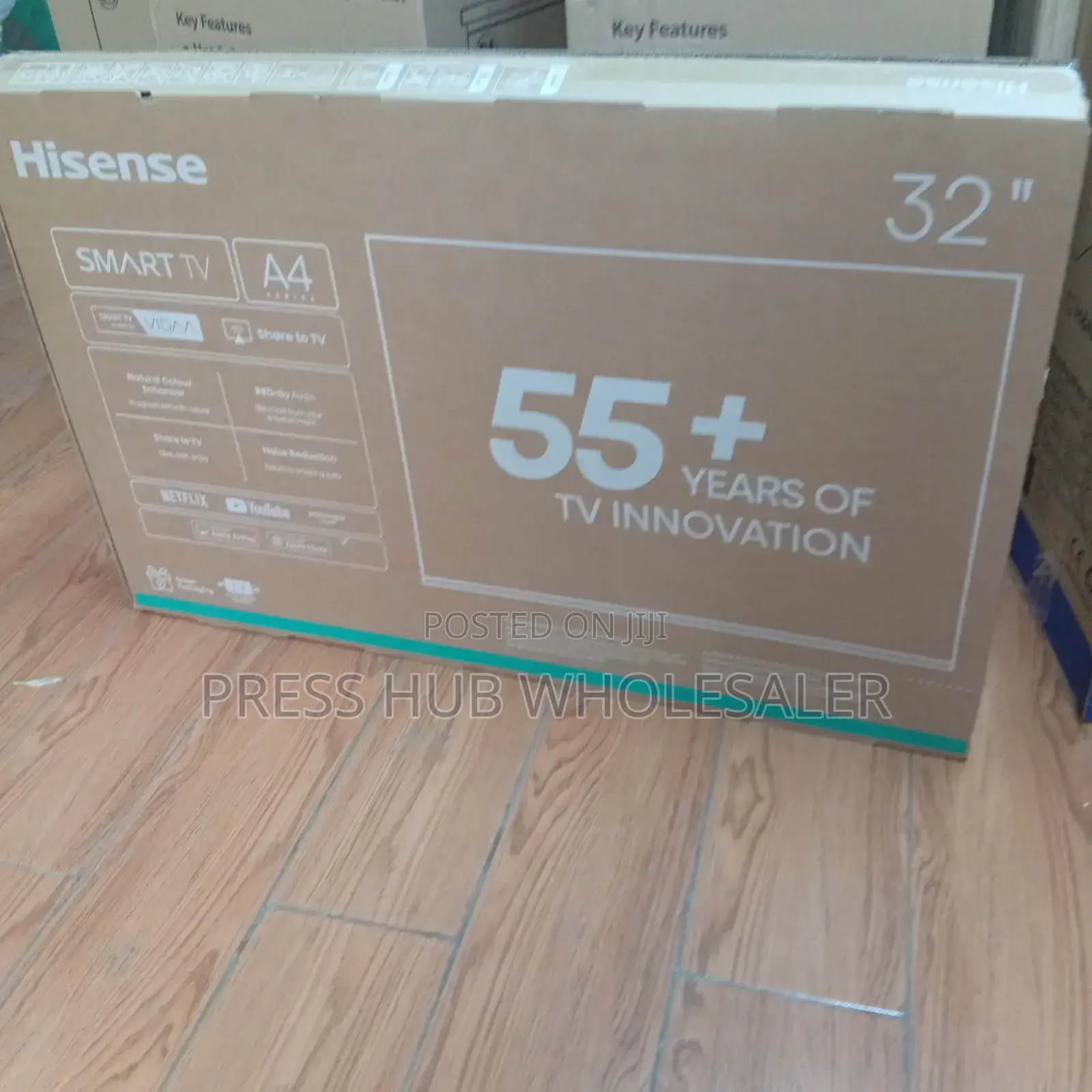 Hisense 32" Smart Tv (A4 Series) - Hd Led Vidaa Smart Television
