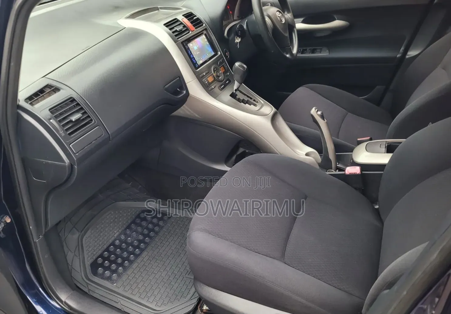 Toyota Auris 2009 Matt Black