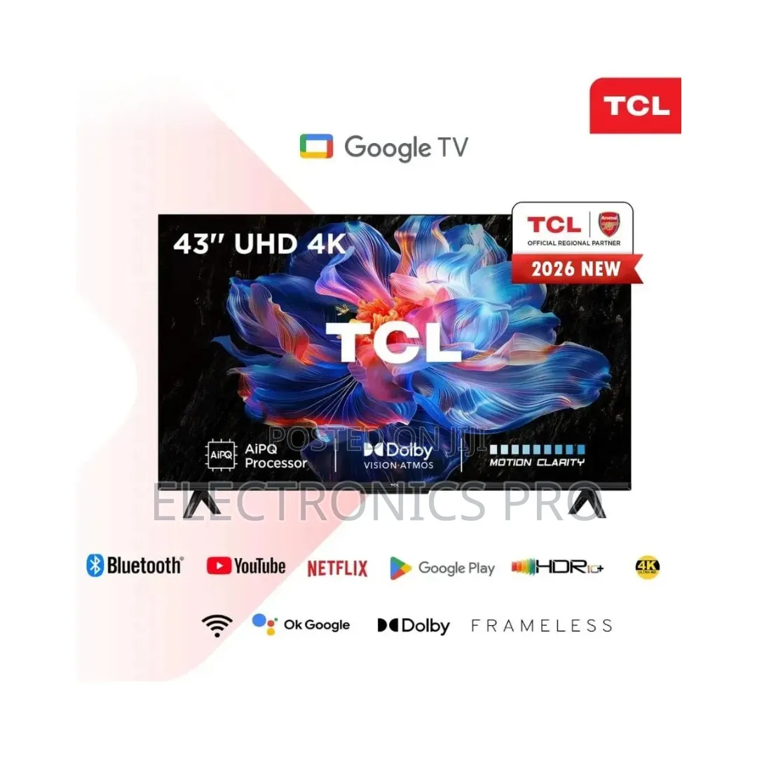 Powerful TCL 43v6d 43-Inch 4k Smart TV (2026 Model)