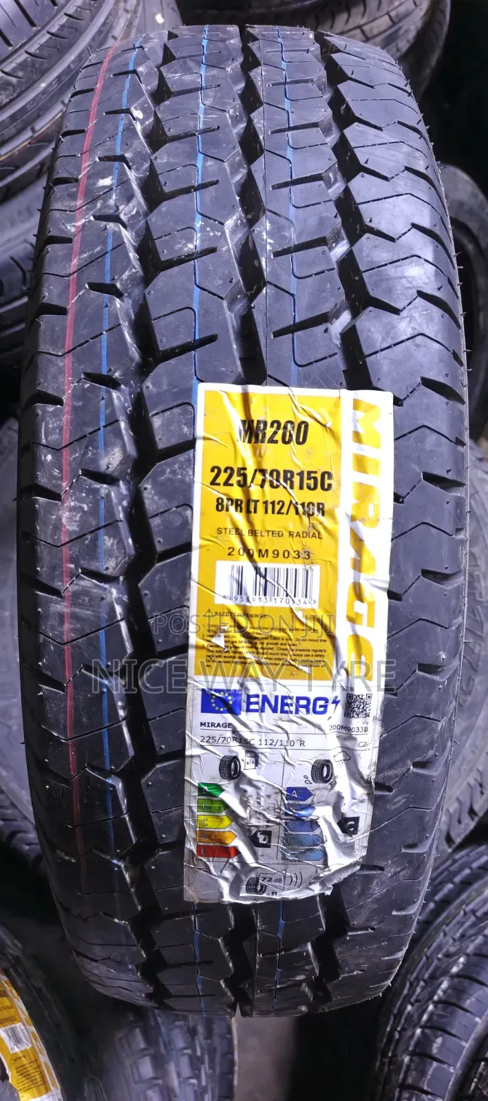 225/70r15c 8ply Mirage