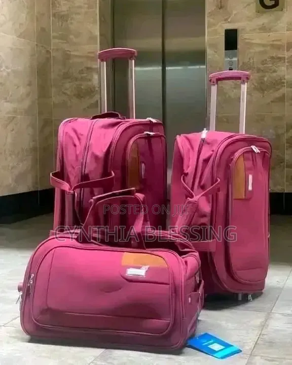 High Quality Suitcases- Fabric Material
