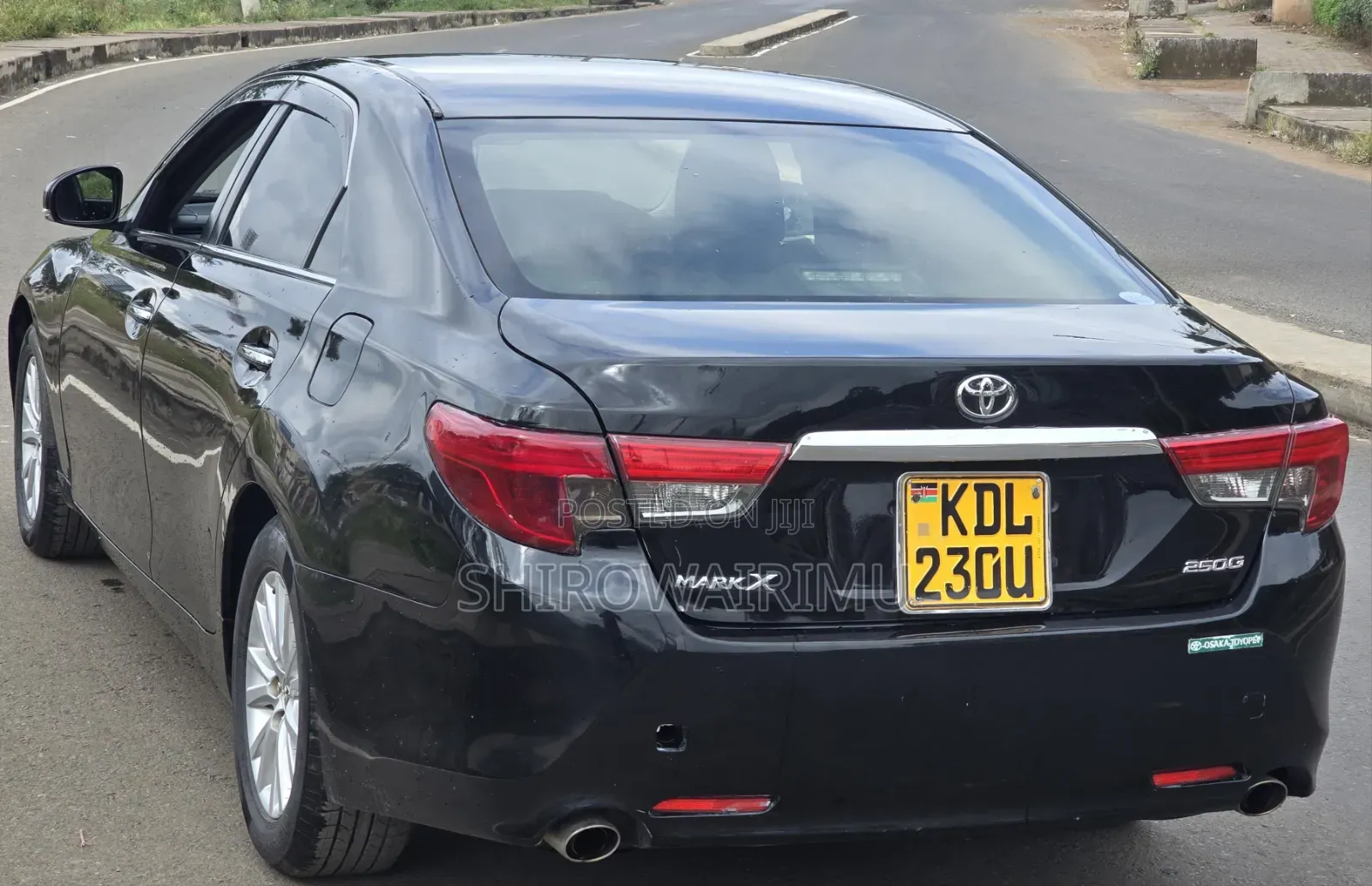 Toyota Mark X 2015 Matt Black