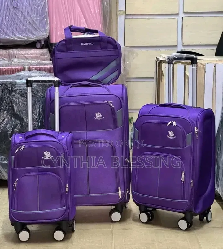 Heavy Duty Suitcases-Purple