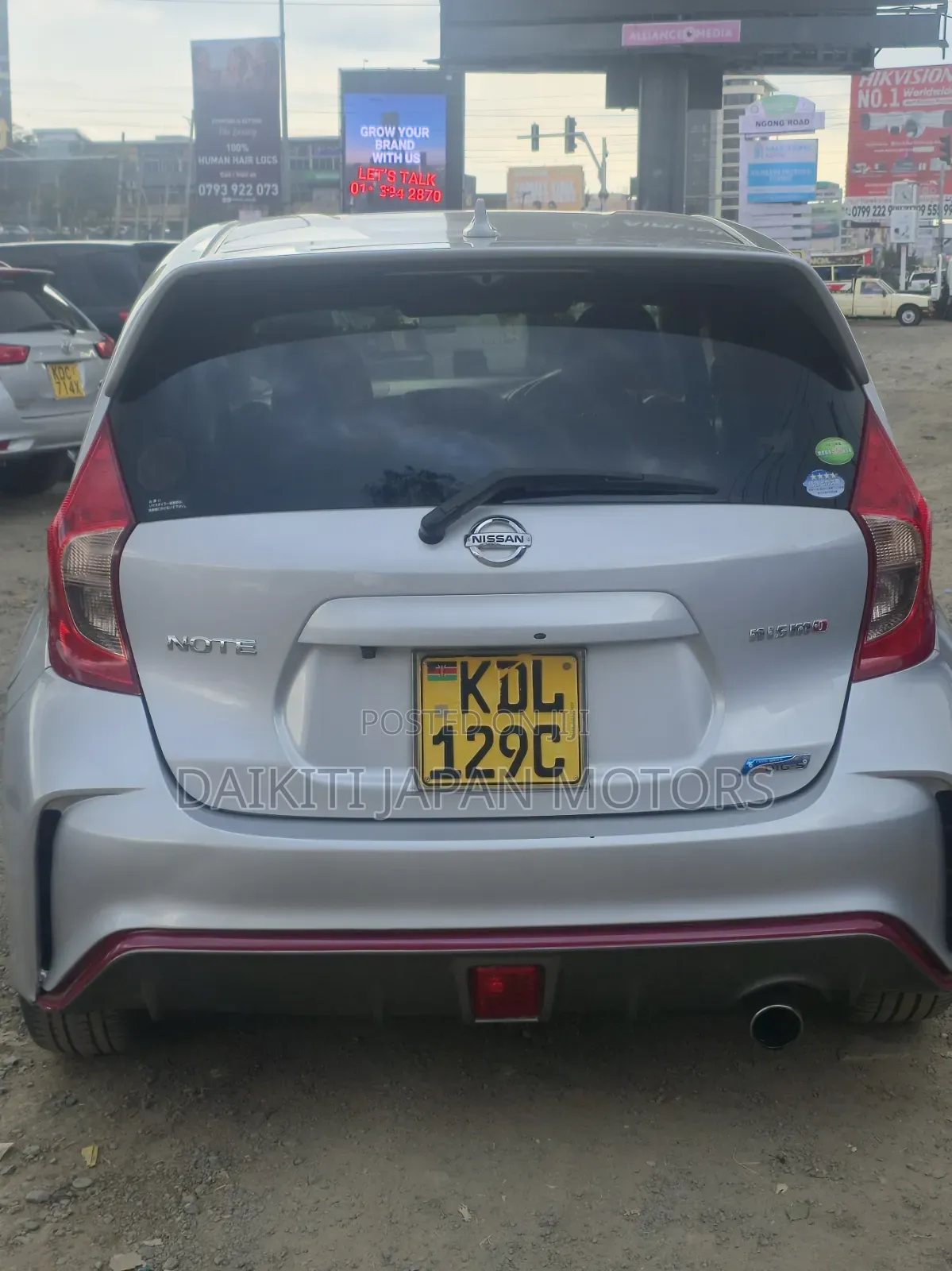 Nissan Note 2016 Silver
