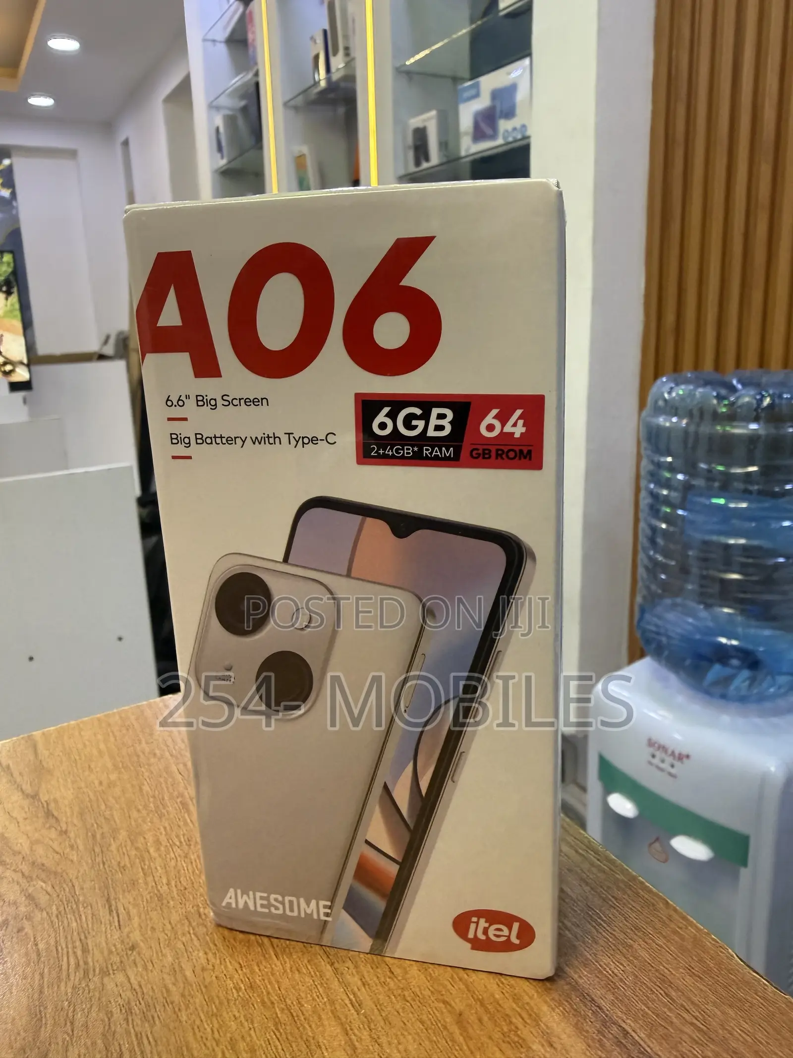 New Itel A06 64 GB Gold