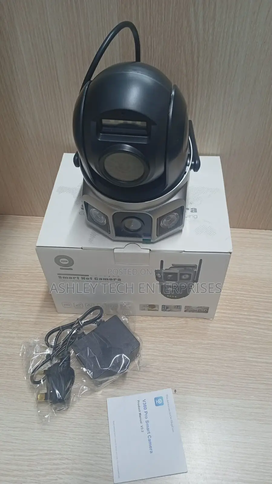 Premium V380 Ac Powered Wifi CCTV Smartguard Camera