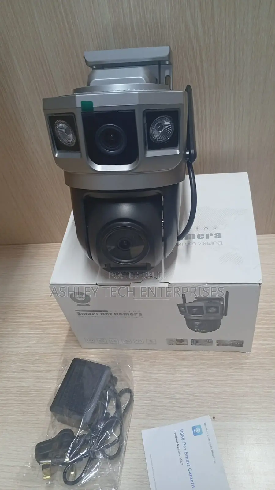 V380 Ultraview Wifi Ac Powered Camera Pro Edition