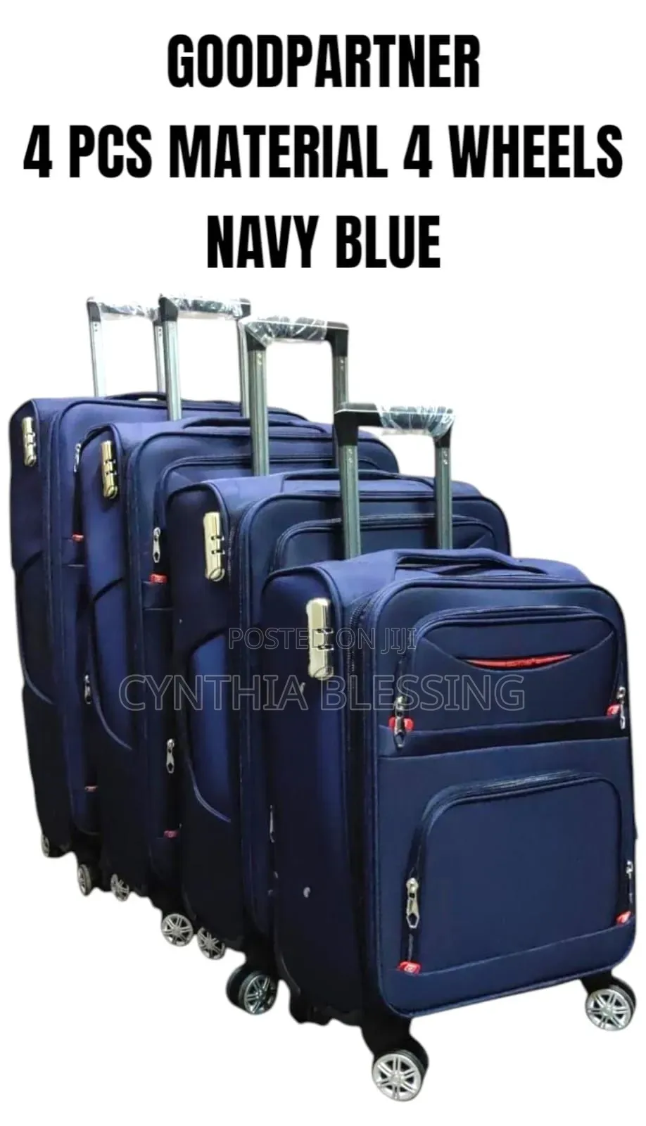 Travelling Suitcases -3 in 1 Heavy Duty Suitcase Luggage Bags