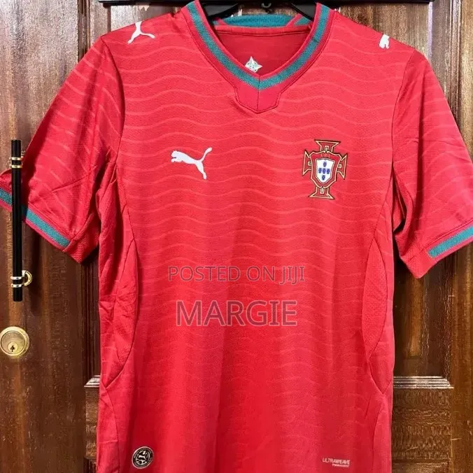 Portugal Home Wordcup Fan Jersey